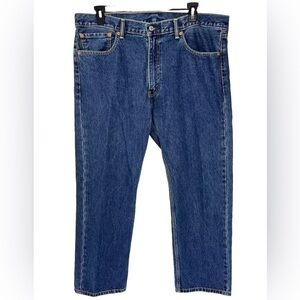 Levis 505 Jeans Men’s 40x30 Regular Straight Leg Denim 100% Cotton Medium Wash